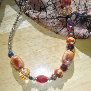 Handmade bead necklace